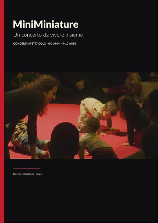 Copertina del dossier istituzionale MiniMiniature 2026